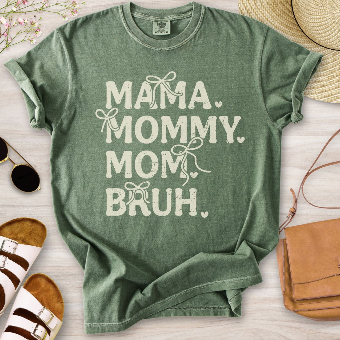Mama Mommy Mom Bruh Coquette T-Shirt