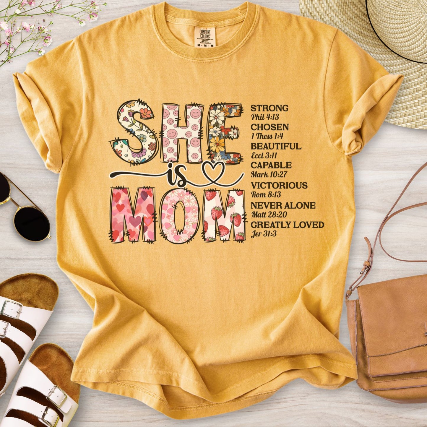 She Is Mom T-Shirt