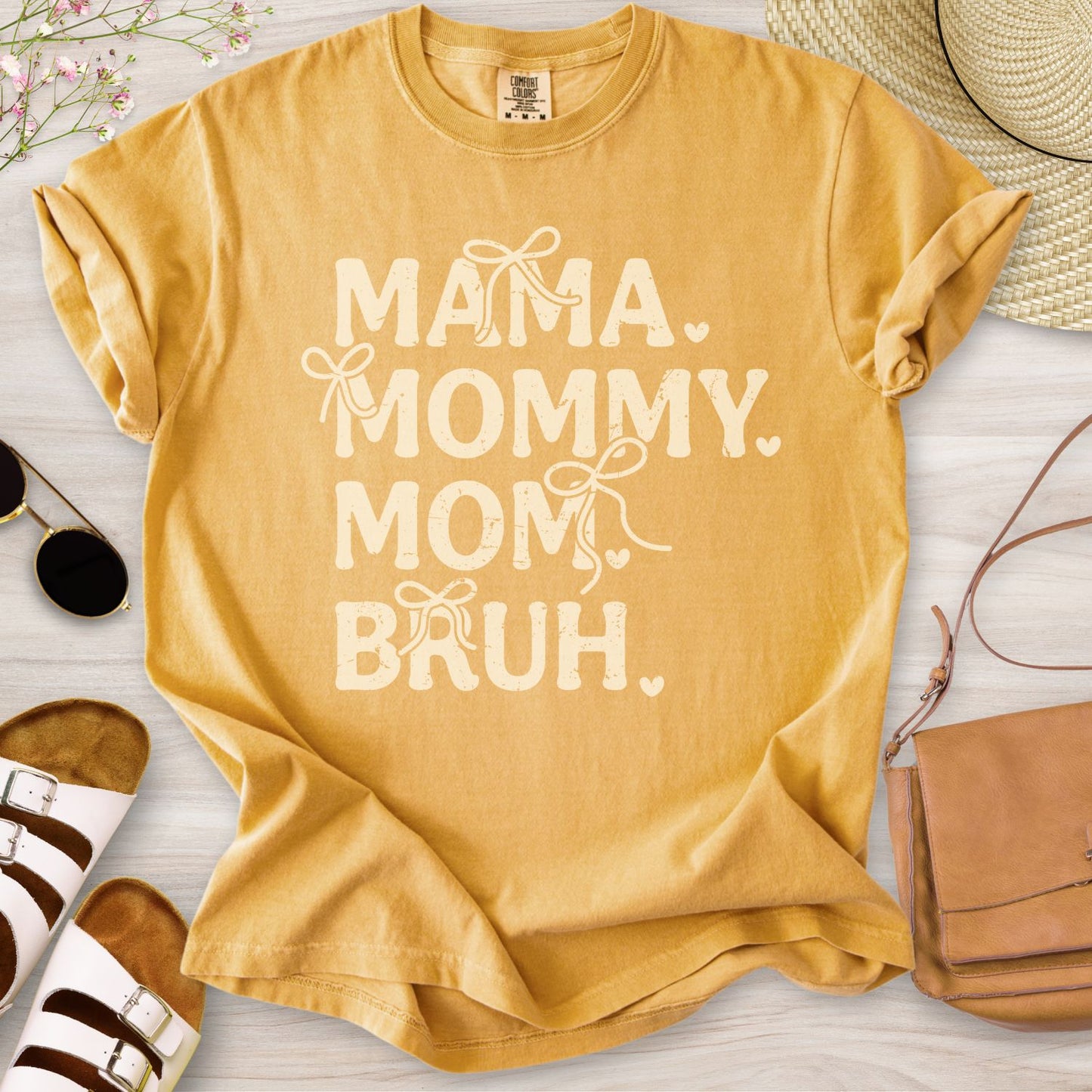 Mama Mommy Mom Bruh Coquette T-Shirt