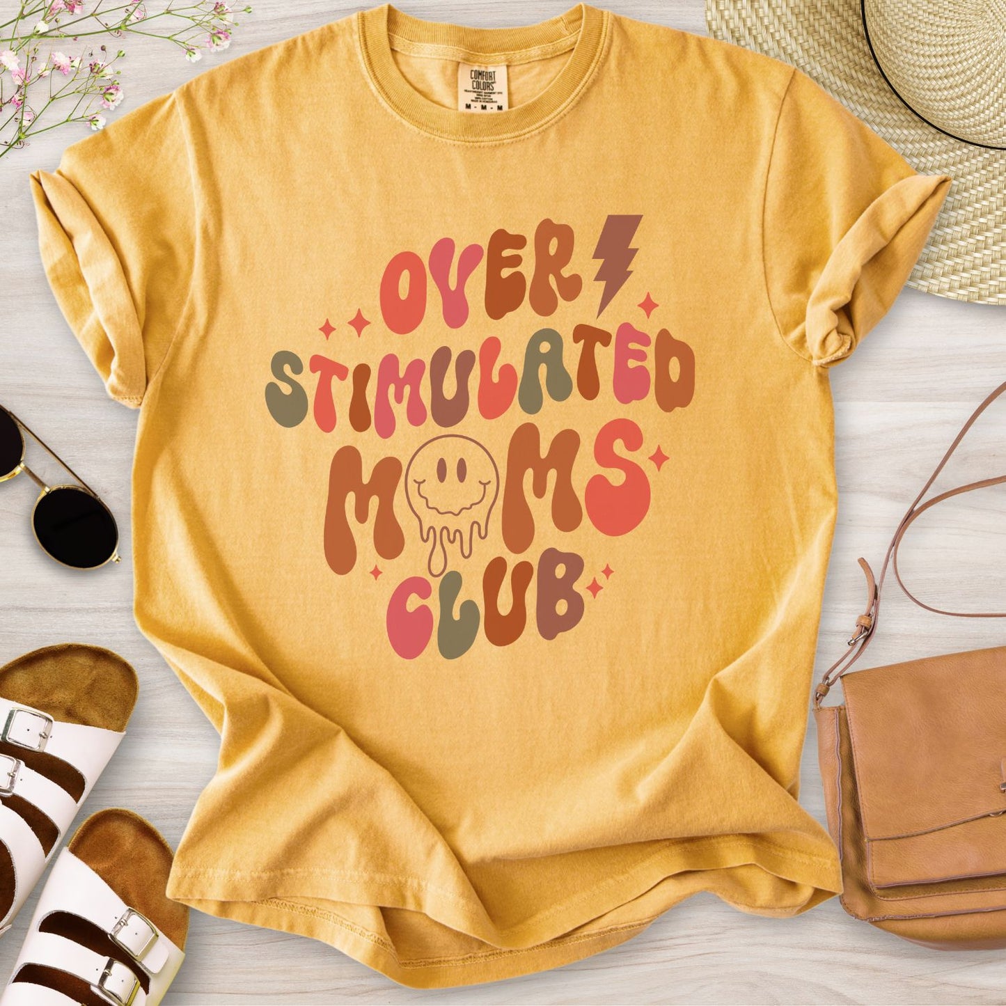 Overstimulated Moms Club T-Shirt