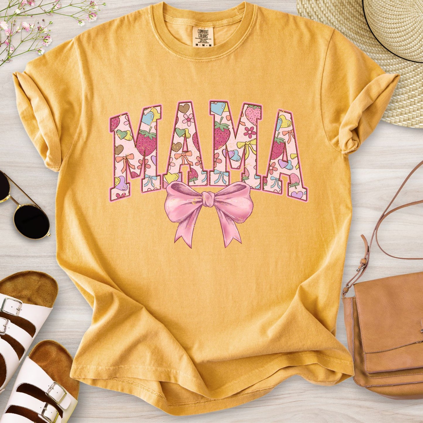 Pink Girly Mama T-Shirt