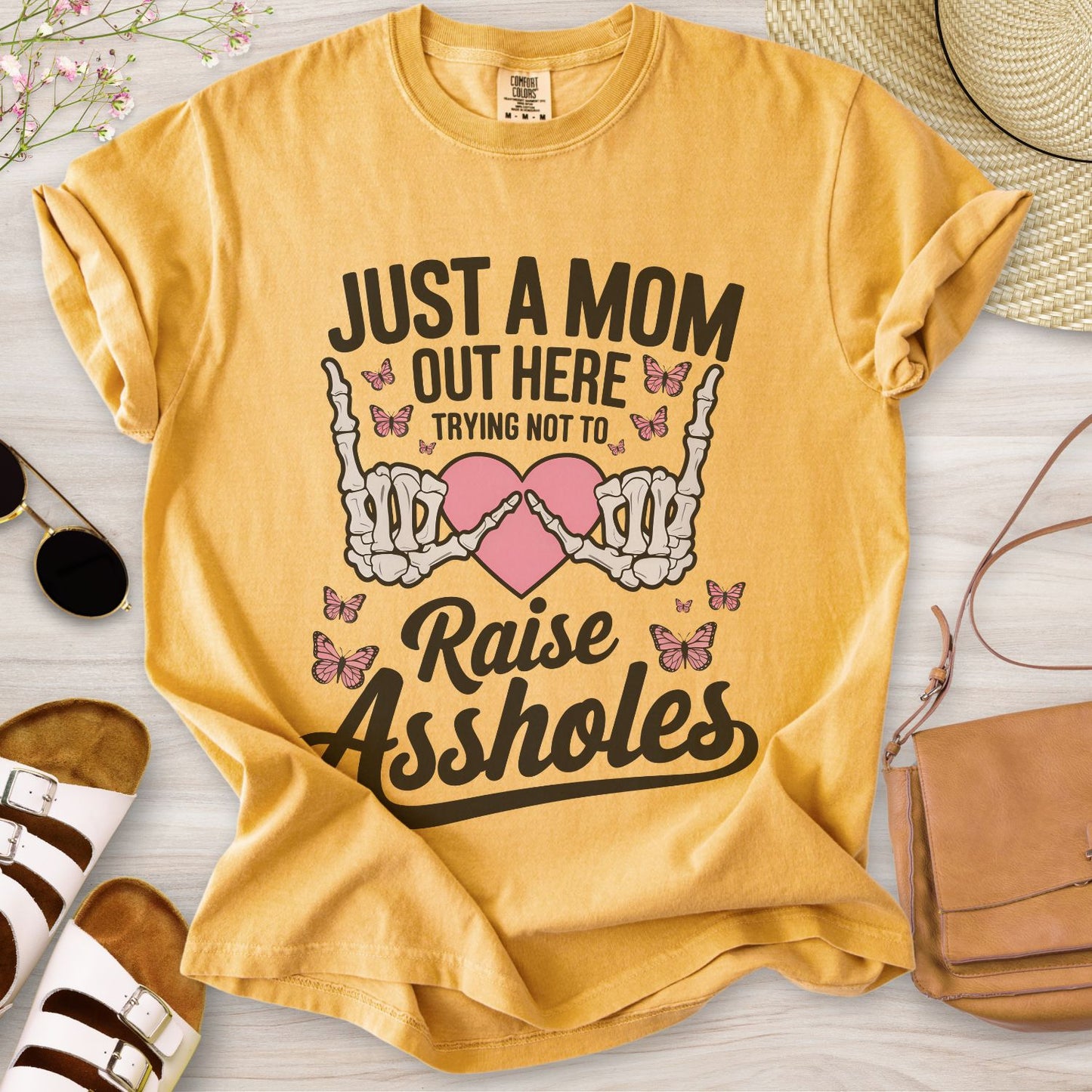 Just A Mom Out Here T-Shirt