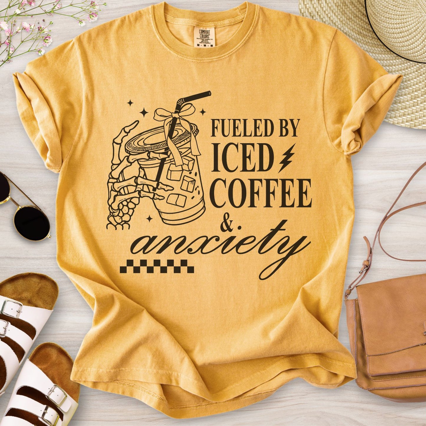 Fueled By Coffee & Anxiety T-Shirt