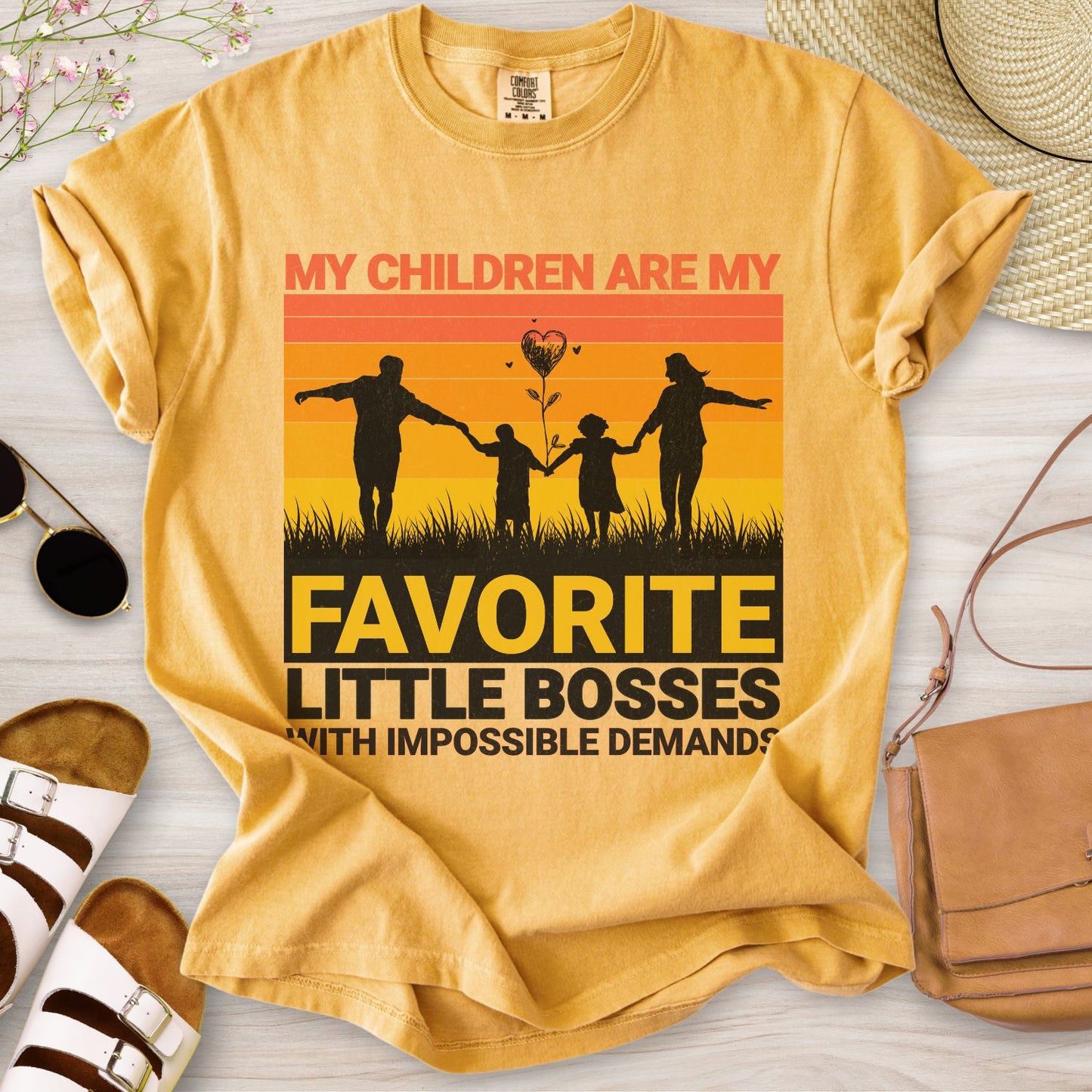 My Children Are My Favorite Little Bosses T-Shirt