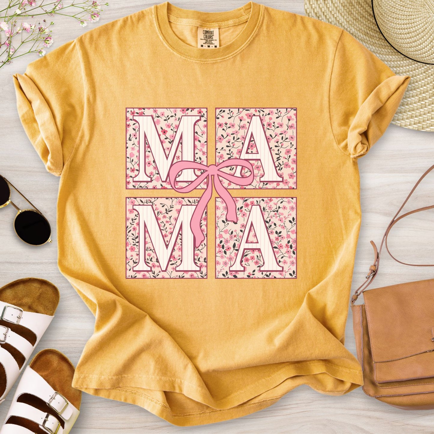 Floral Chinoiserie Mama Coquette T-Shirt