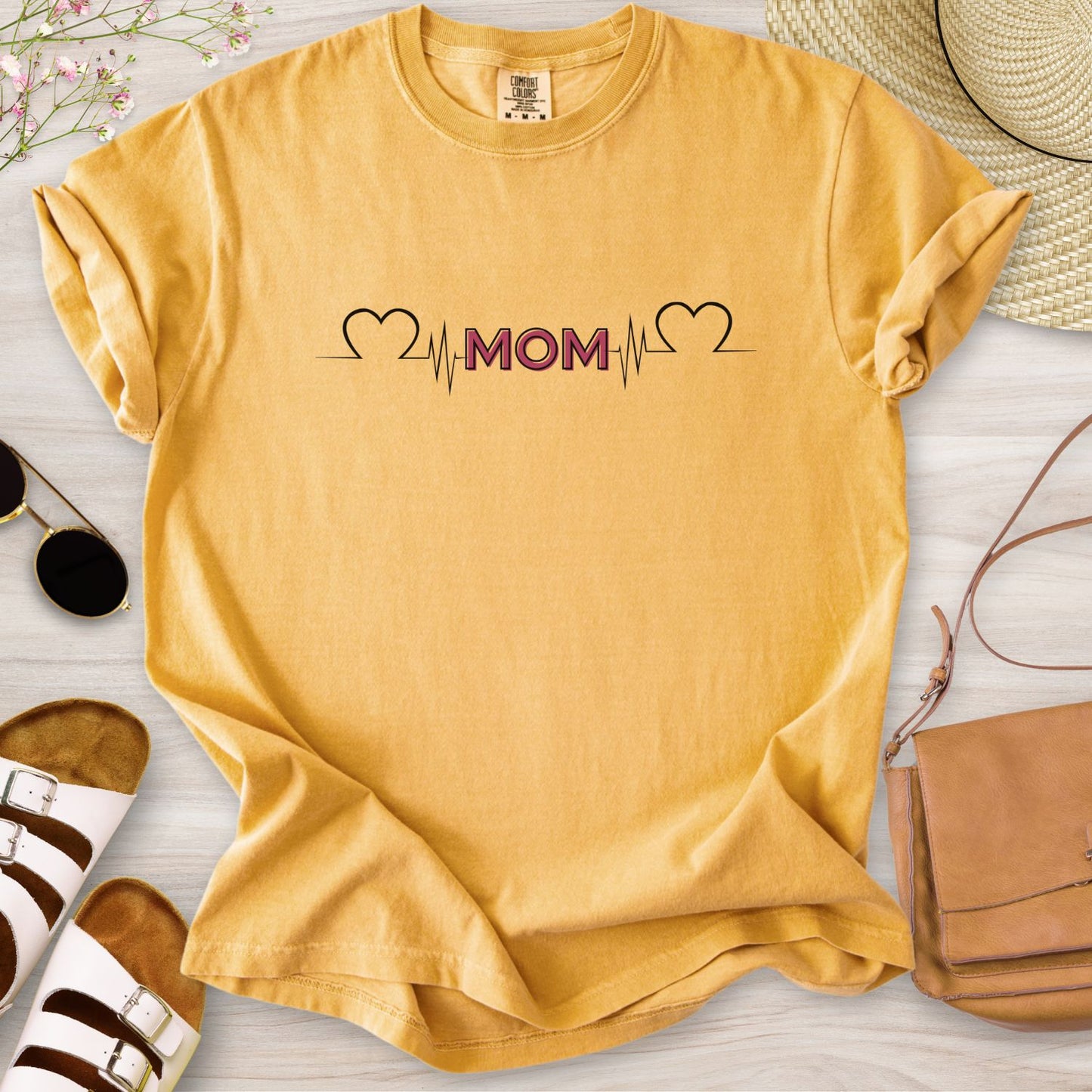 Mom Heartbeat T-Shirt