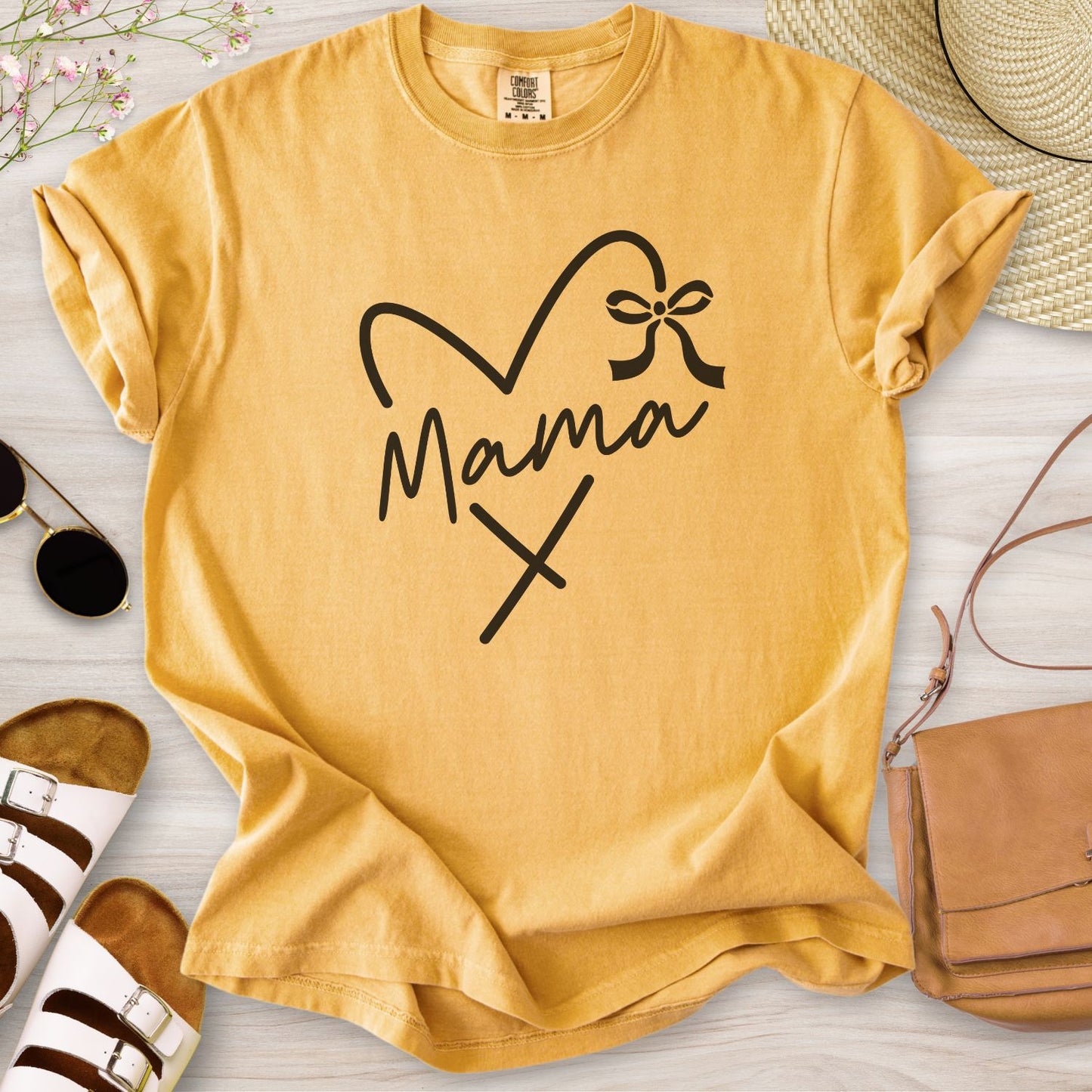 Mama Heart Coquette T-Shirt
