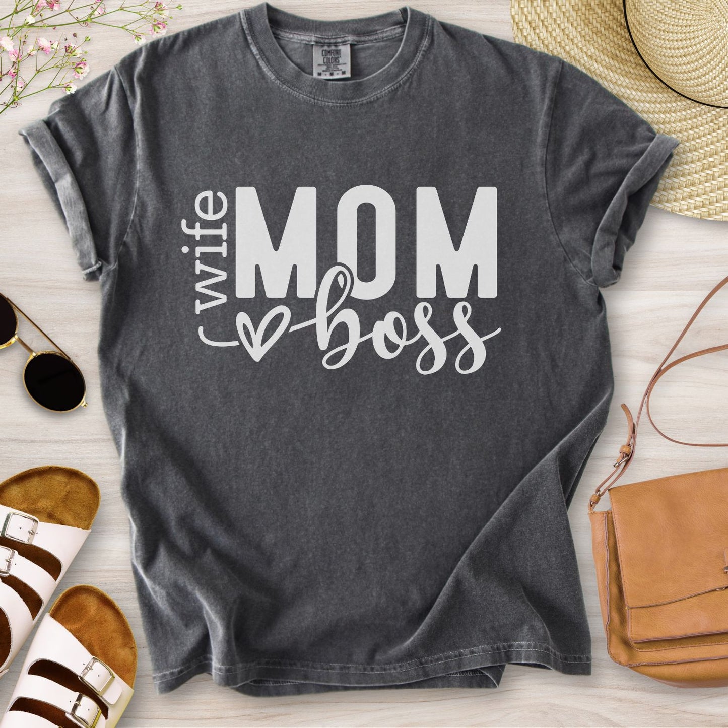 Wife Mom Boss T-Shirt
