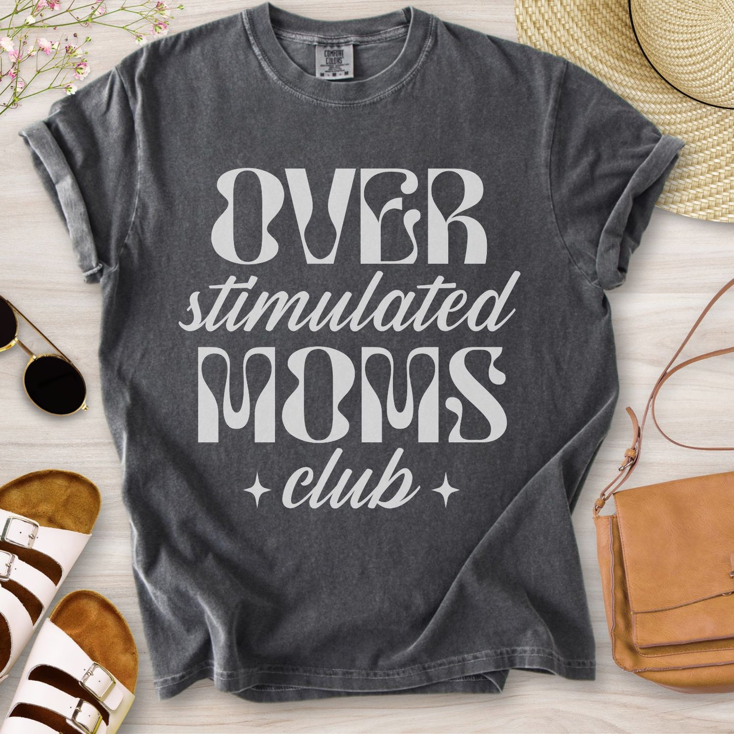 Overstimulated Moms Club T-Shirt