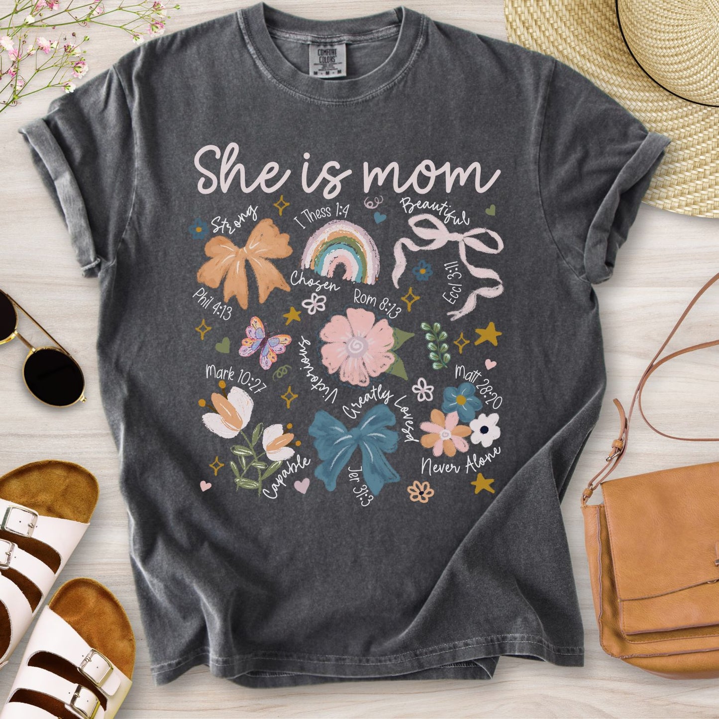 She Is Mom T-Shirt