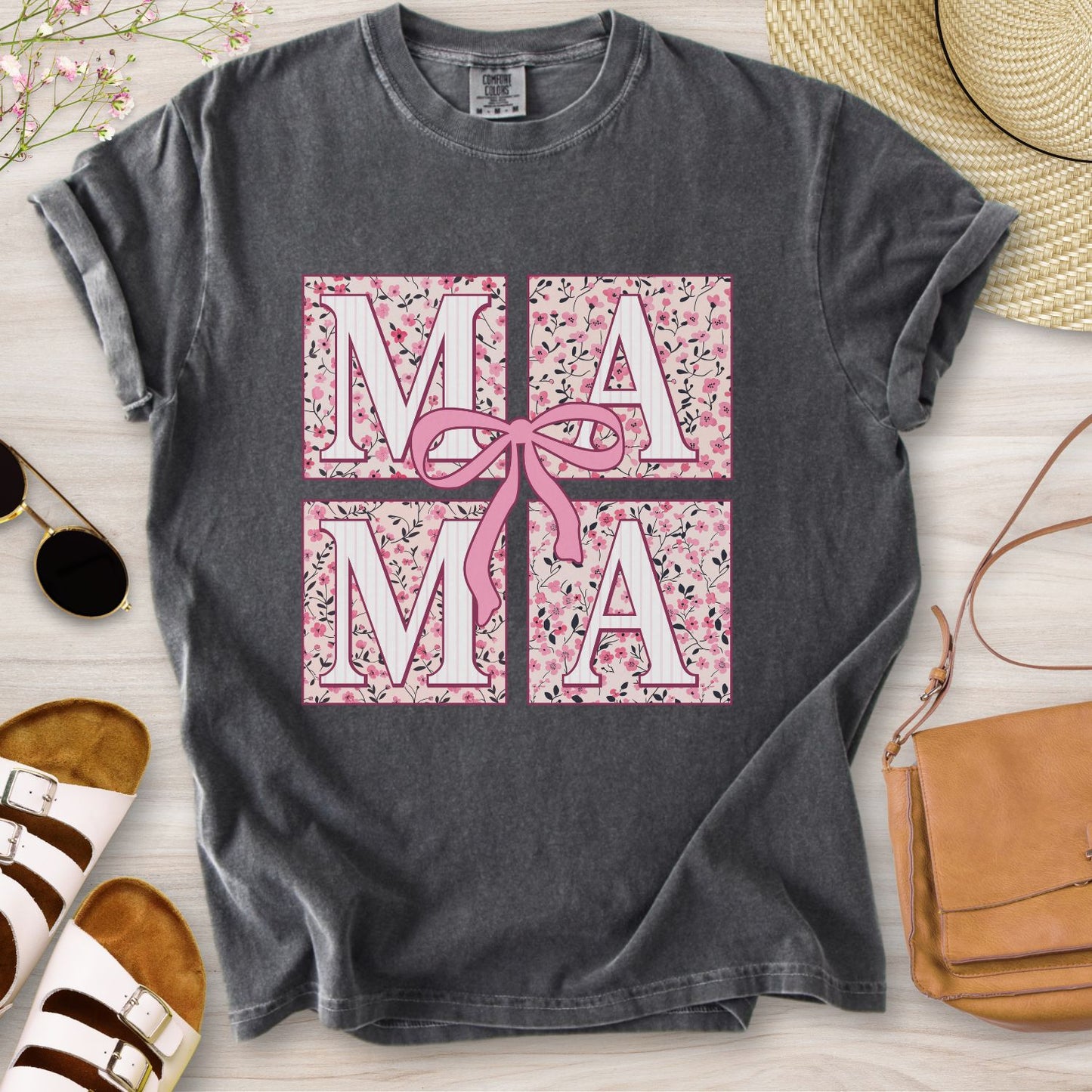 Floral Chinoiserie Mama Coquette T-Shirt