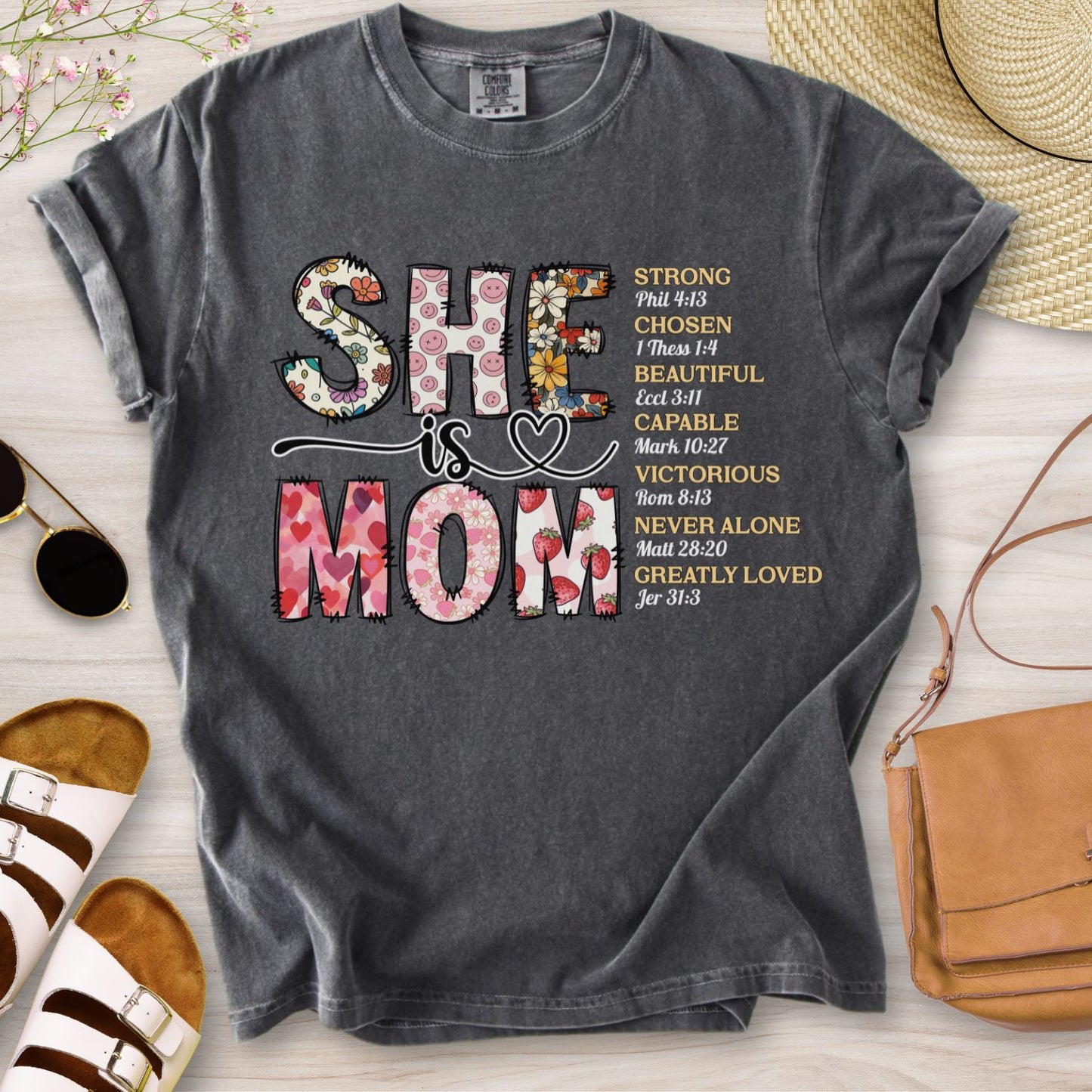 She Is Mom T-Shirt