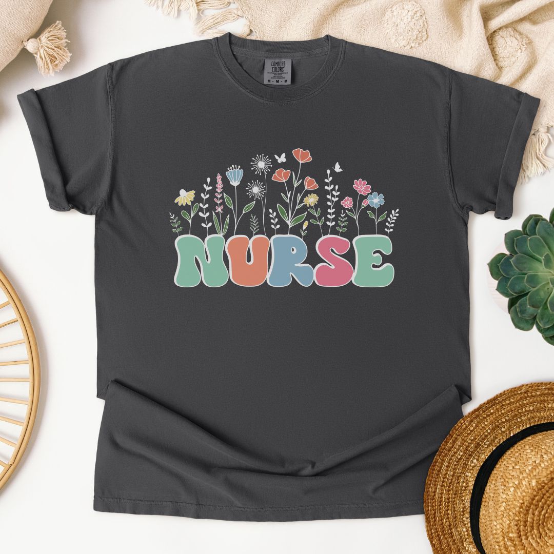 Nurse Wildflower T-Shirt