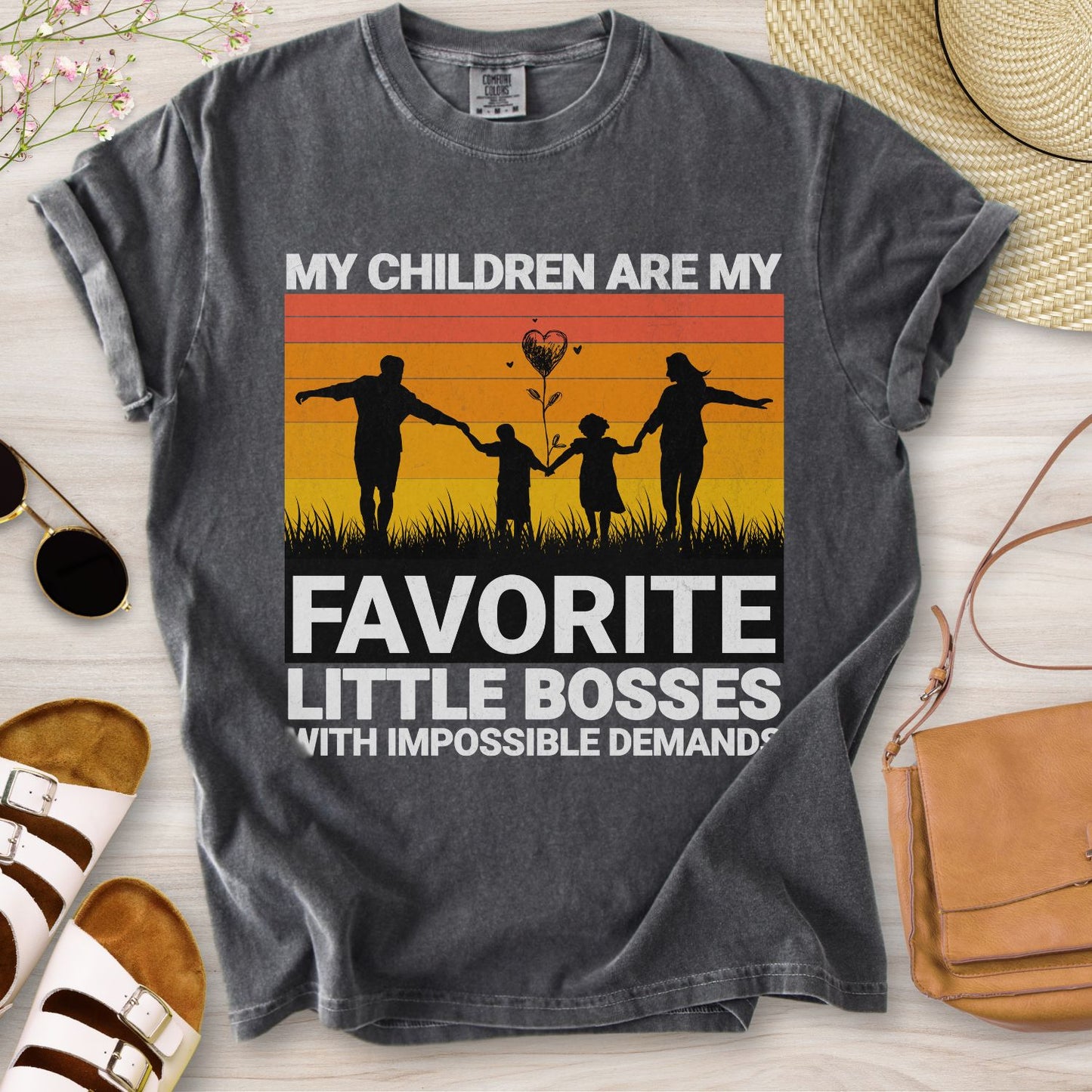 My Children Are My Favorite Little Bosses T-Shirt