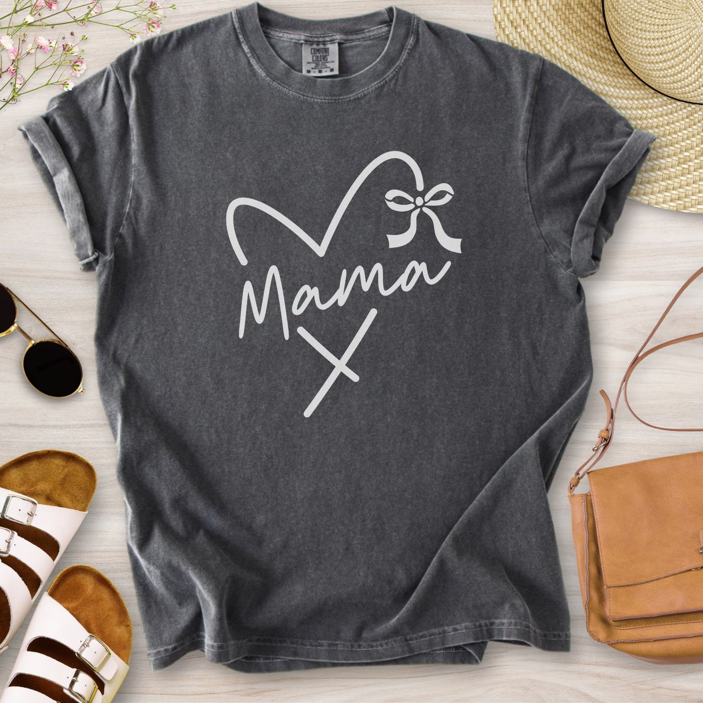 Mama Heart Coquette T-Shirt