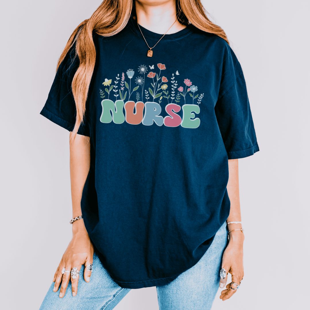 Nurse Wildflower T-Shirt