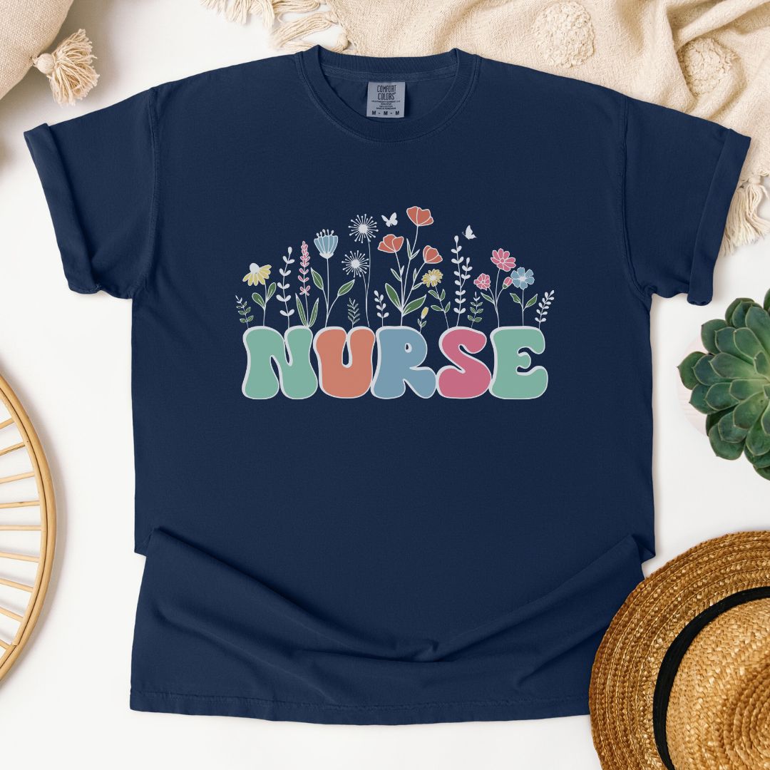 Nurse Wildflower T-Shirt