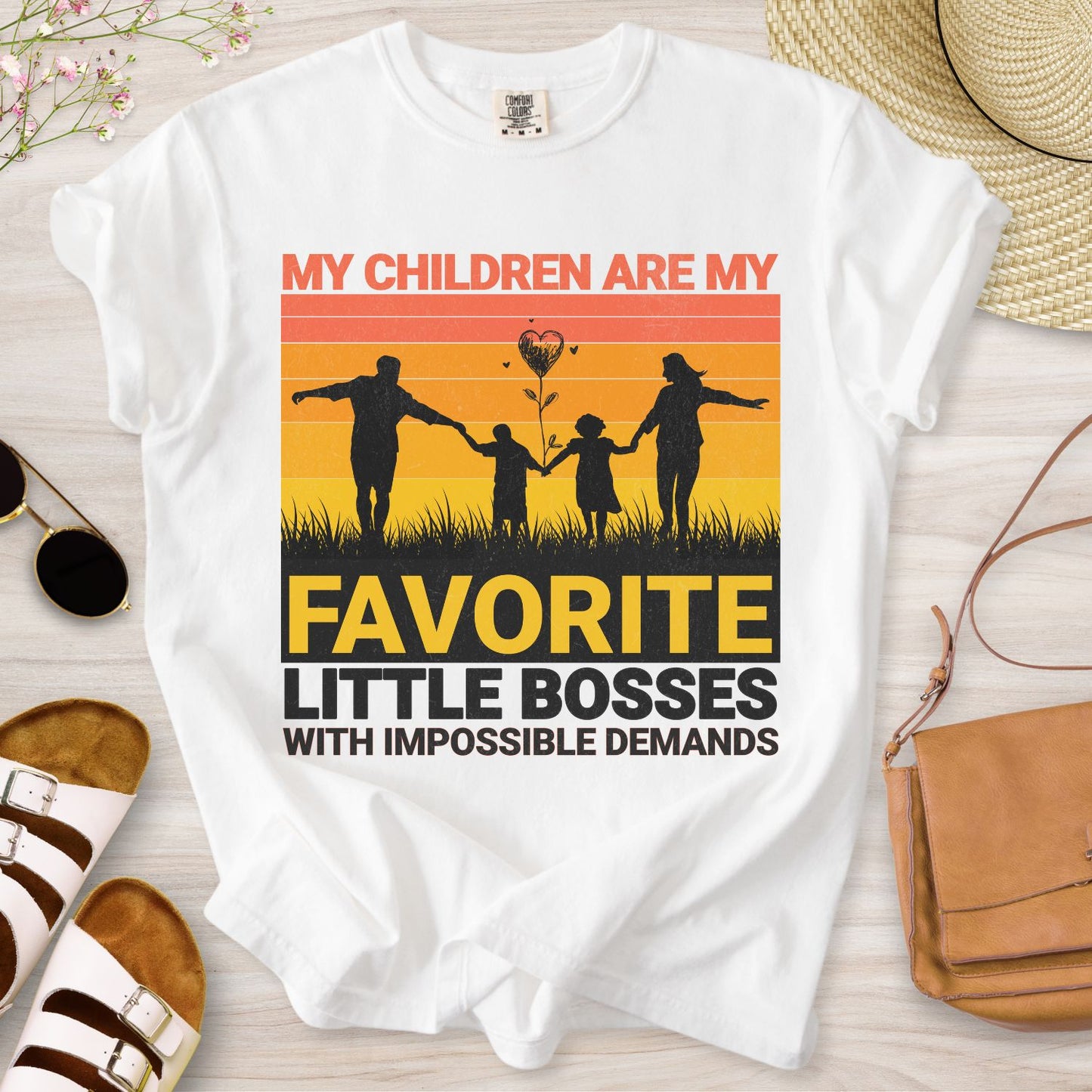 My Children Are My Favorite Little Bosses T-Shirt