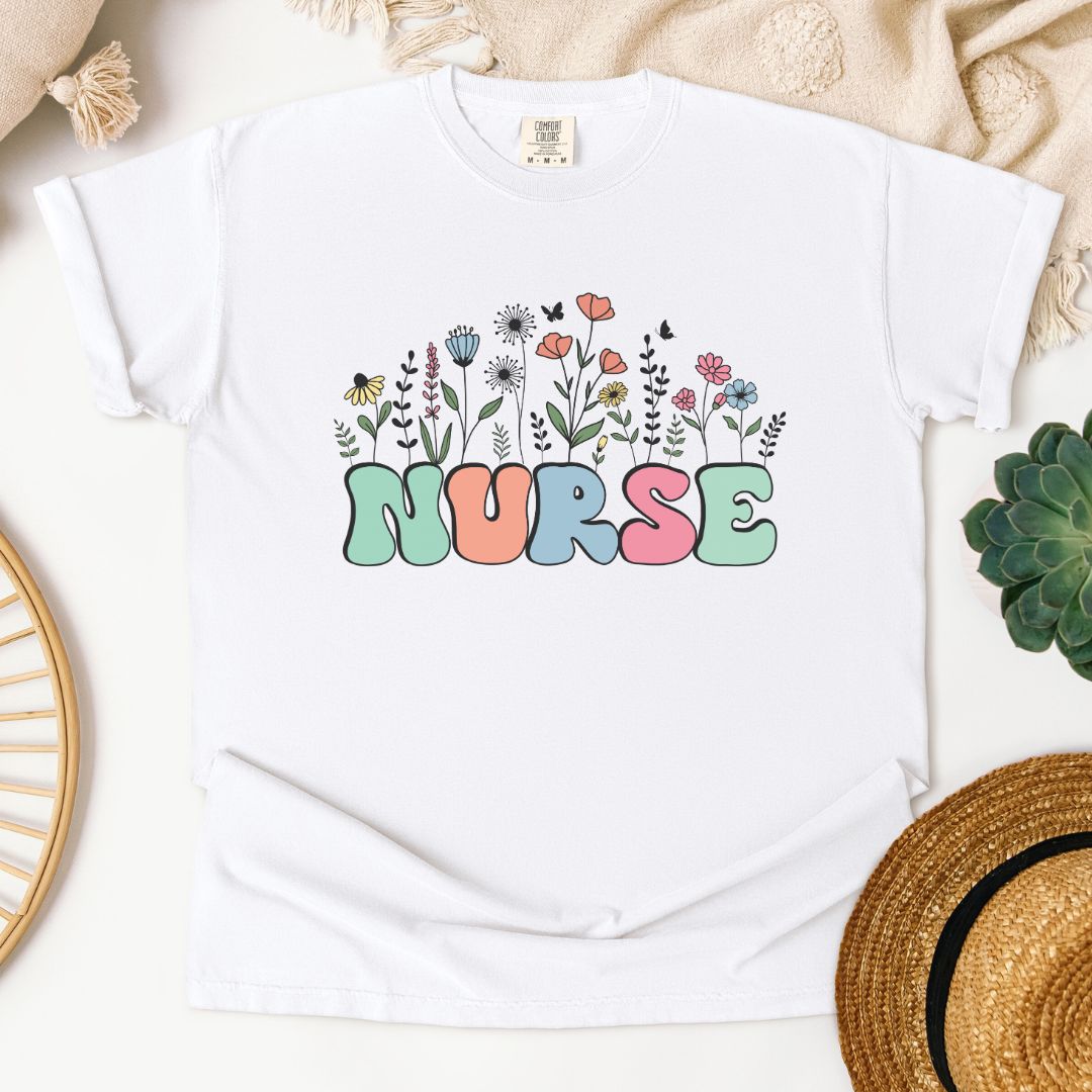 Nurse Wildflower T-Shirt