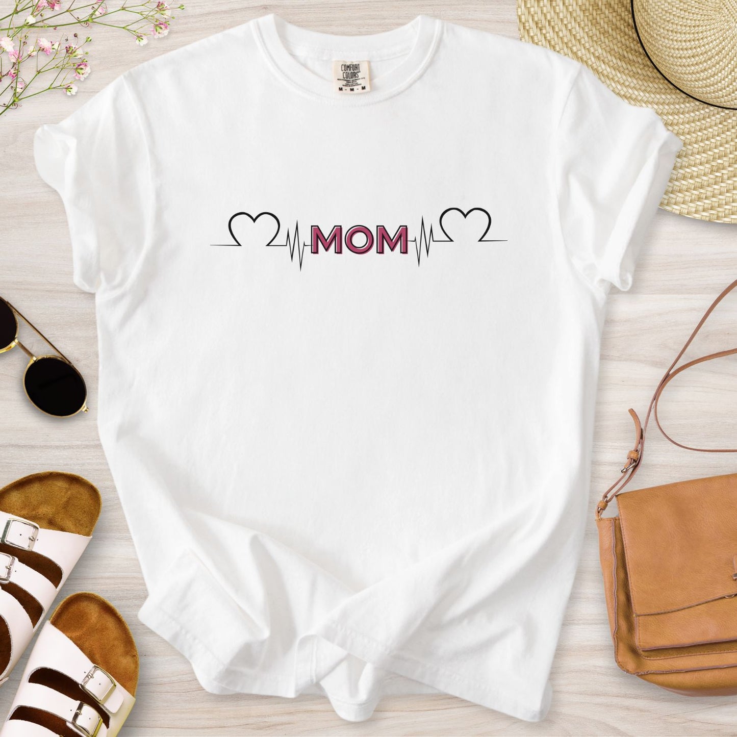 Mom Heartbeat T-Shirt