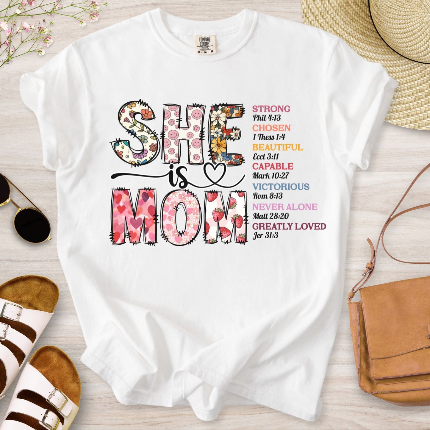 She Is Mom T-Shirt