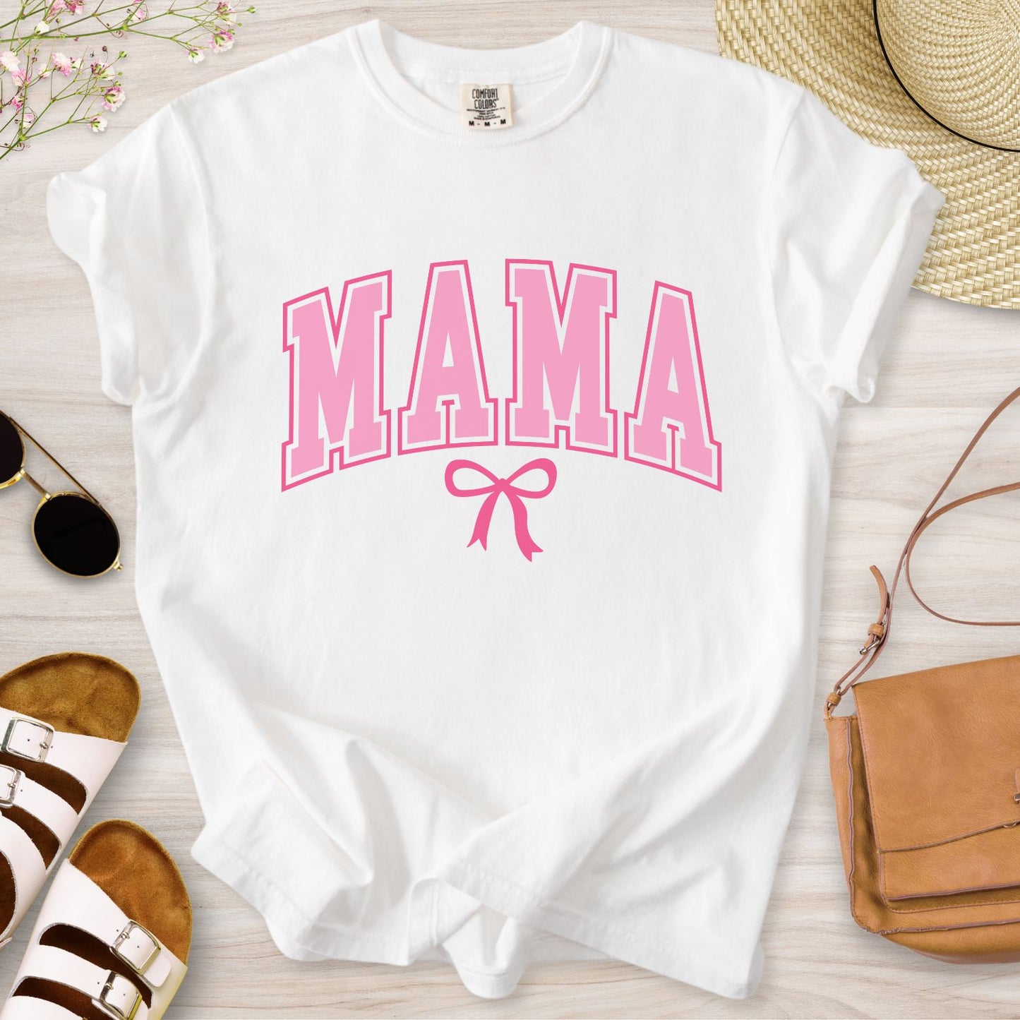 Mama Coquette Pink T-Shirt