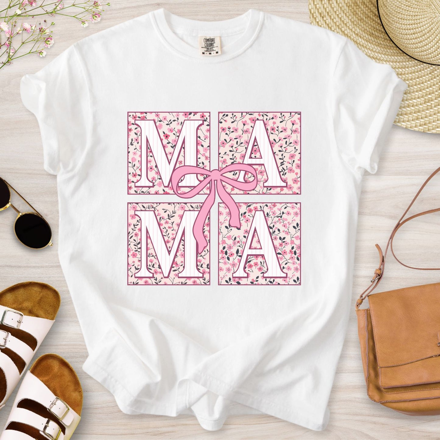 Floral Chinoiserie Mama Coquette T-Shirt