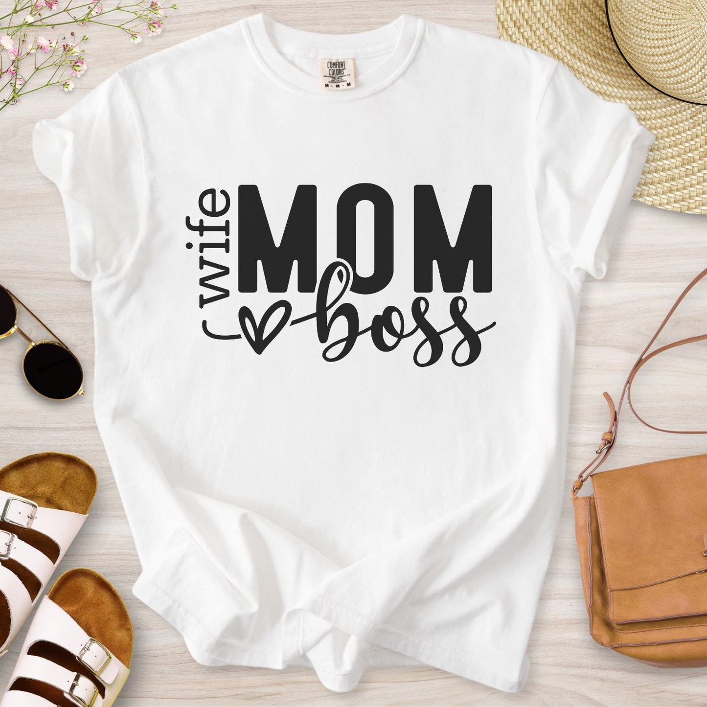 Wife Mom Boss T-Shirt