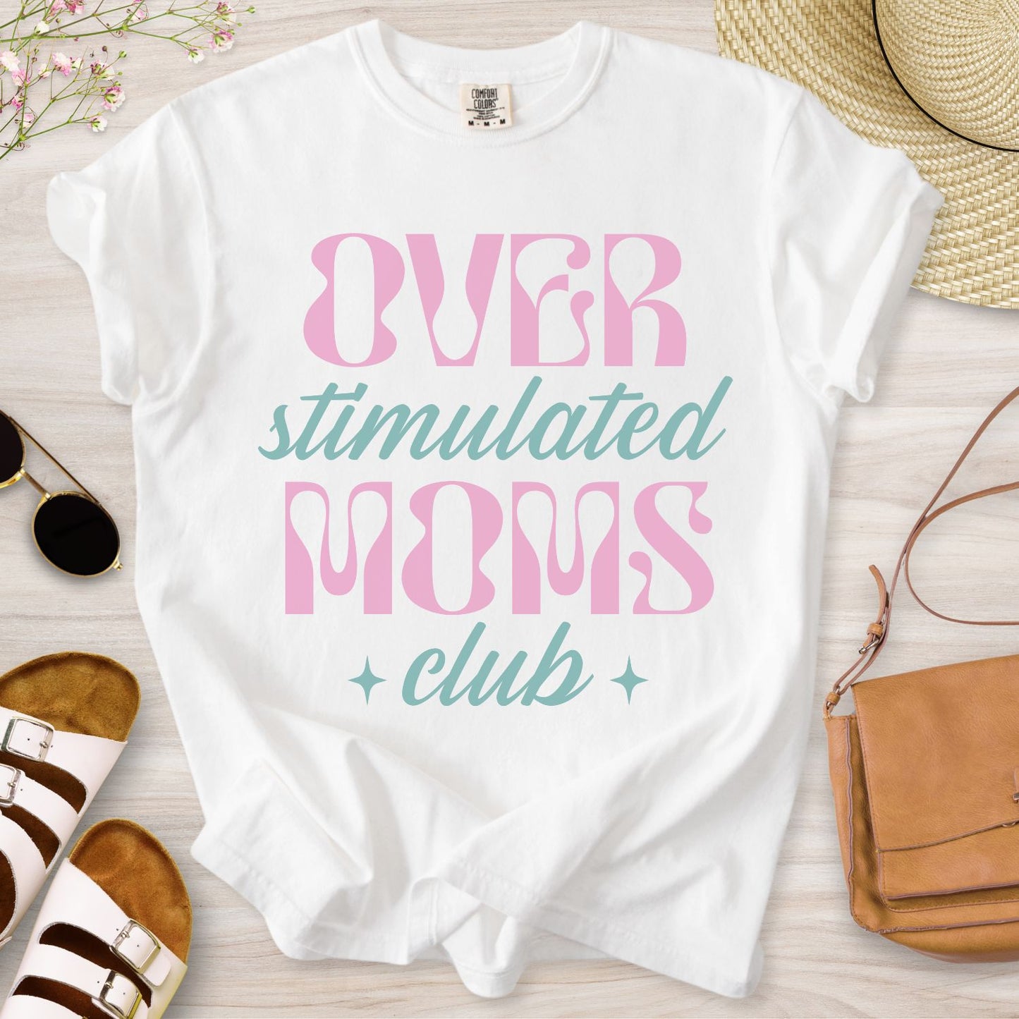 Overstimulated Moms Club T-Shirt