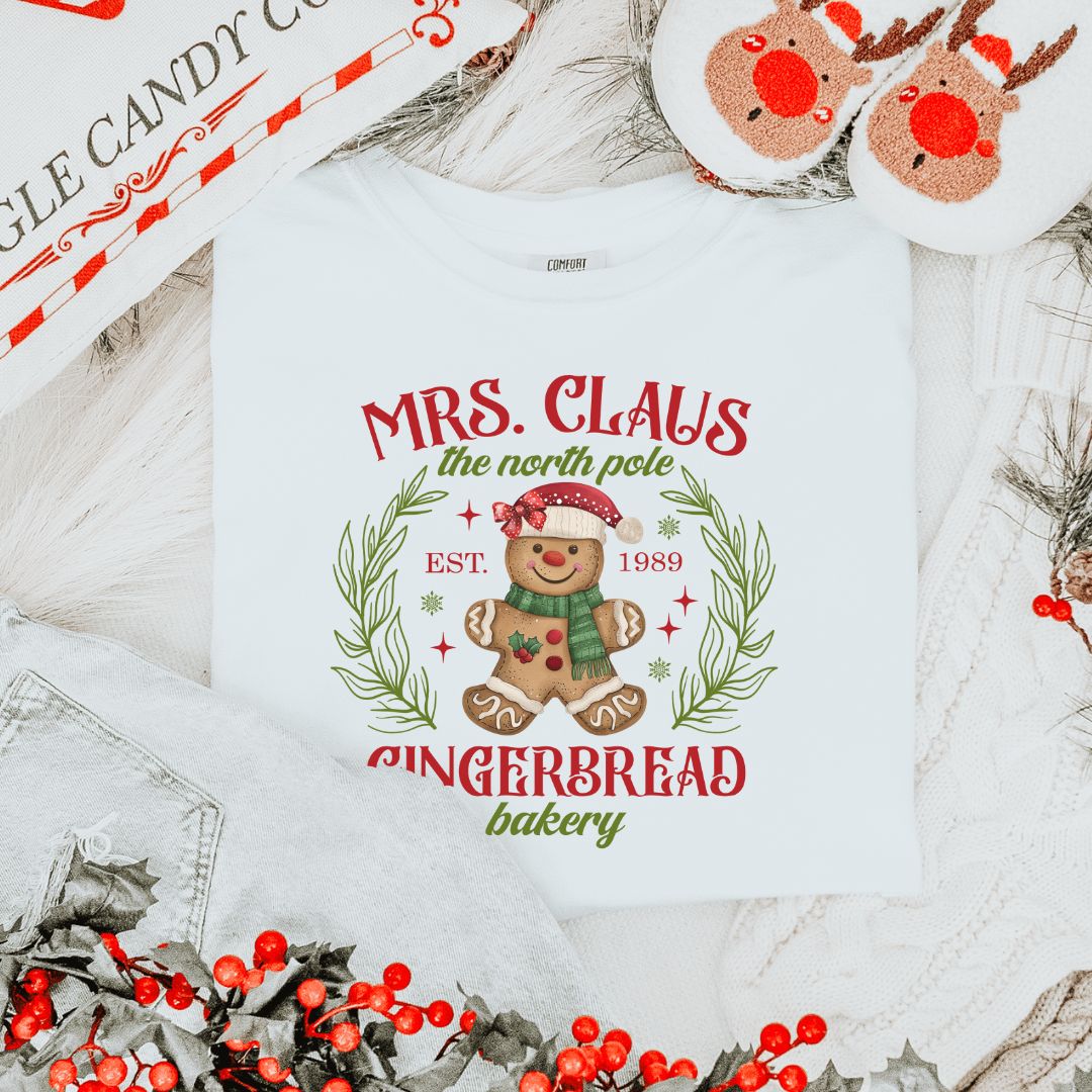 Mrs Claus Gingerbread T-Shirt