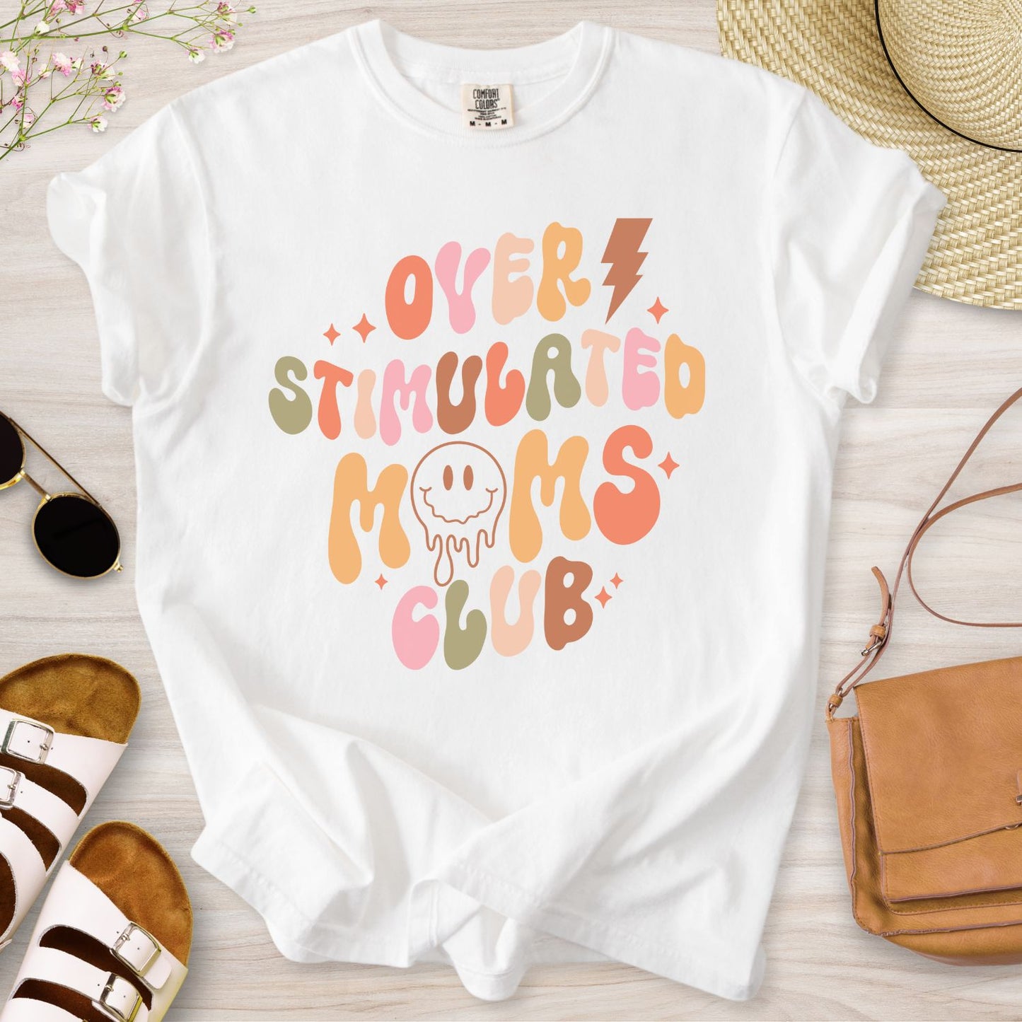Overstimulated Moms Club T-Shirt