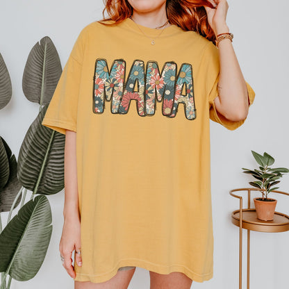 Mama Floral Daisy T-Shirt