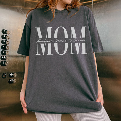 Personalized MOM T-Shirt