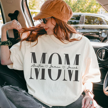 Personalized MOM T-Shirt