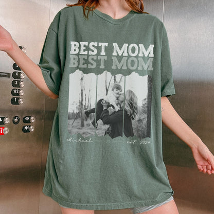 Personalized Best Mom T-Shirt