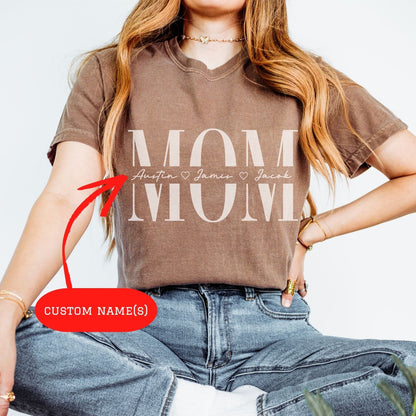 Personalized MOM T-Shirt