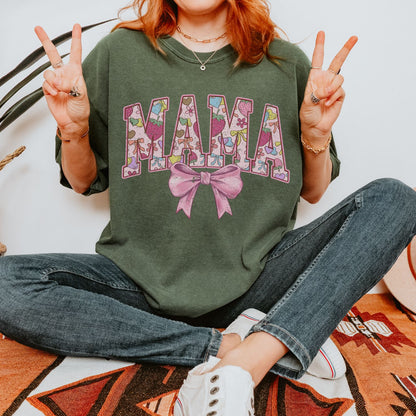 Pink Girly Mama T-Shirt