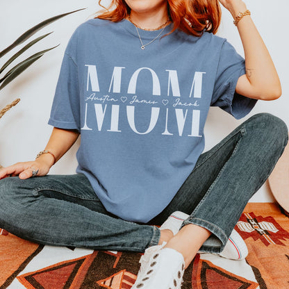 Personalized MOM T-Shirt