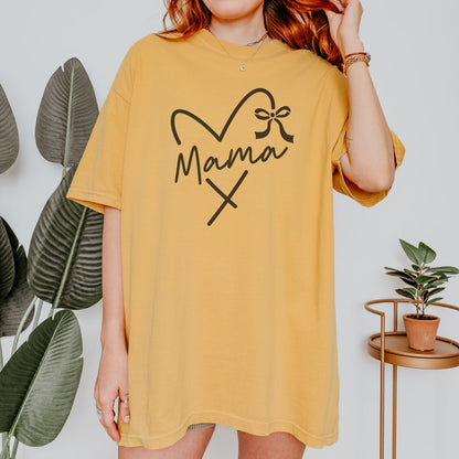 Mama Heart Coquette T-Shirt