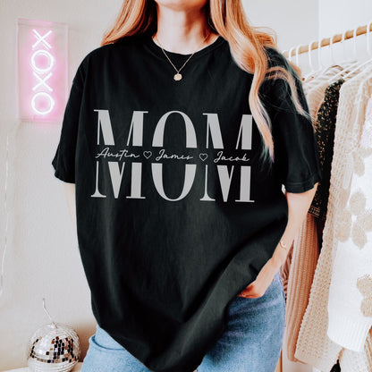 Personalized MOM T-Shirt