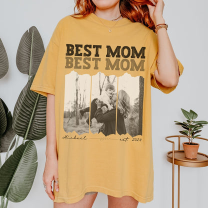 Personalized Best Mom T-Shirt
