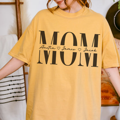 Personalized MOM T-Shirt