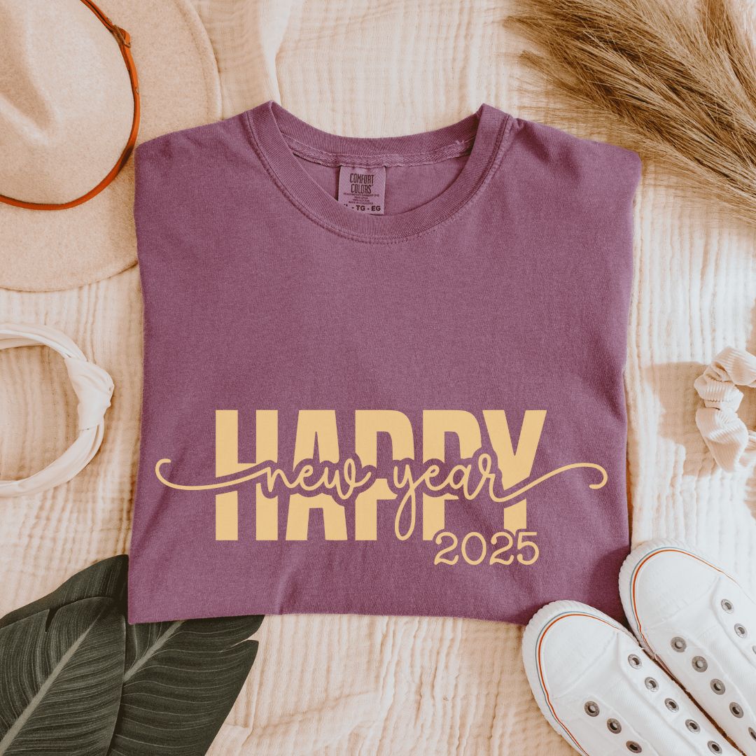 Happy New Year 2025 T-Shirt
