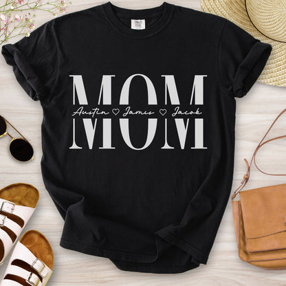 Personalized MOM T-Shirt