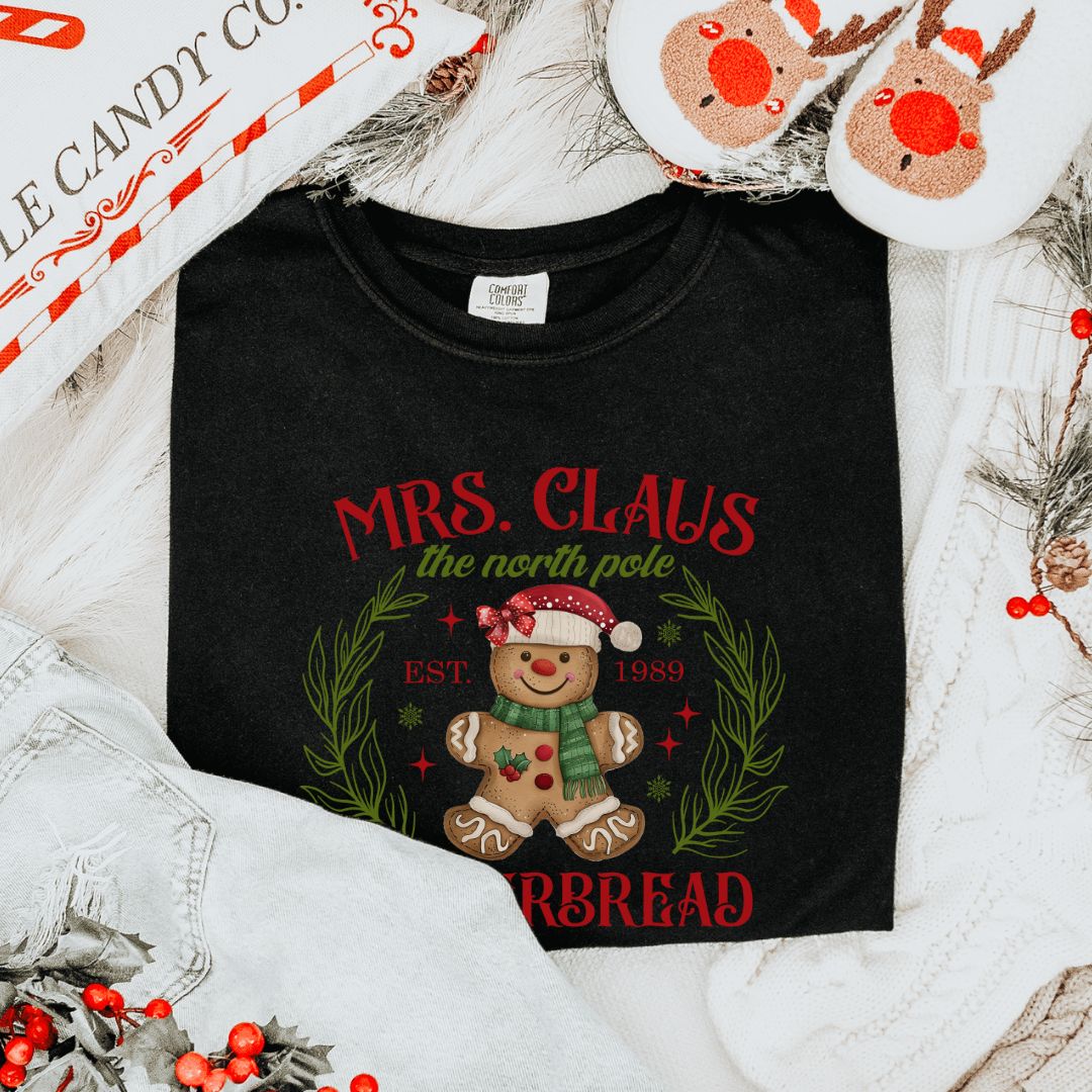 Mrs Claus Gingerbread T-Shirt