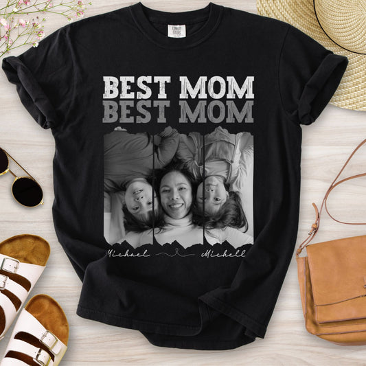 Personalized Best Mom T-Shirt