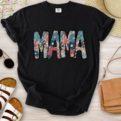 Mama Floral Daisy T-Shirt