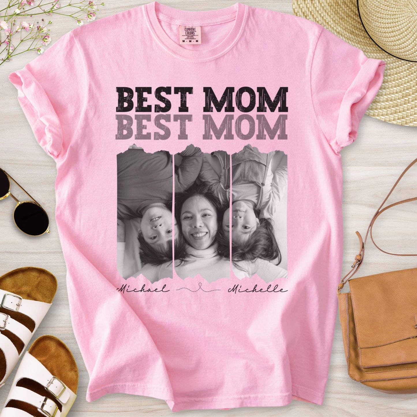 Personalized Best Mom T-Shirt
