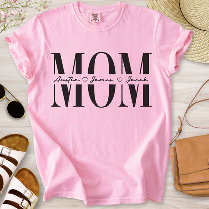 Personalized MOM T-Shirt
