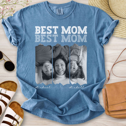 Personalized Best Mom T-Shirt